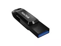 Een USB-stick 3.1 USB-C Sandisk Ultra Dual Drive Go 128GB koop je bij Van Leeuwen Boeken- en kantoorartikelen
