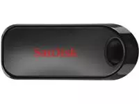 Een USB-stick 2.0 Sandisk Cruzer Snap 128GB koop je bij Ziffo Kantoorcentrum BV