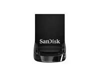 Een USB-stick 3.1 Sandisk Cruzer Ultra Fit 256GB koop je bij Totaal Kantoor Goeree