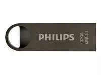 Een USB-stick 3.1 Philips Moon Space Grey 32GB koop je bij KantoorProfi België BV