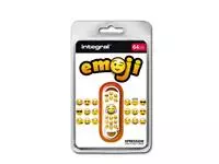 Een USB-Stick 2.0 Integral Xpression 64GB Emoji koop je bij Ziffo Kantoorcentrum BV