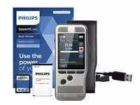 Een Dicteerapparaat Philips PocketMemo DPM7200 koop je bij MV Kantoortechniek B.V.