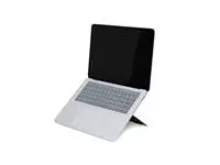 Een Ergonomische laptopstandaard R-Go Tools Riser attachable zwart koop je bij Van Leeuwen Boeken- en kantoorartikelen