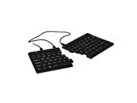 Een Ergonomisch toetsenbord R-Go Tools Split break Azerty zwart koop je bij Totaal Kantoor Goeree