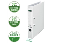 Een Classeur à levier Leitz 1015 180° A4 52mm PP blanc koop je bij QuickOffice BV