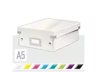 Een Sorteerbox Leitz WOW Click & Store 220x100x282mm wit koop je bij KantoorProfi België BV