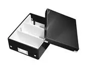Een Sorteerbox Leitz WOW Click & Store 220x100x282mm zwart koop je bij EconOffice