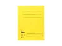 Een Dossiermap Quantore A4 300gr geel koop je bij Totaal Kantoor Goeree