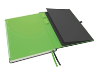 Een Cahier Leitz Complete 187x242mm ligné 160 pages 100g noir koop je bij QuickOffice BV