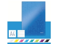 Een Cahier Leitz WOW A4 ligné 160 pages 90g bleu koop je bij QuickOffice BV