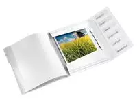 Een Sorteermap Leitz WOW 6 tabbladen PP wit koop je bij Van Leeuwen Boeken- en kantoorartikelen