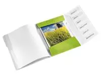 Een Sorteermap Leitz WOW 6 tabbladen PP groen koop je bij Van Leeuwen Boeken- en kantoorartikelen