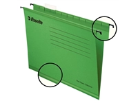 Een Hangmap Esselte Classic folio V-bodem 382x240mm groen koop je bij BUROPORT BV