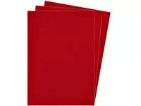 Een Voorblad Fellowes A4 lederlook rood 100stuks koop je bij EconOffice