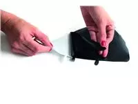 Een Krijtbord folie Folia 45x200cm inclusief 10 krijtjes zelfklevend verwijderbaar koop je bij EconOffice