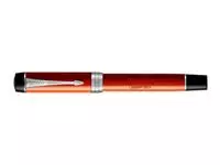 Een Vulpen Parker Duofold Classic Vintage big red lacquer 18k CT medium koop je bij NiceSupplies.nl