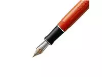 Een Stylo plume Parker Duofold Classic Vintage Big Red Lacquer 18K CT Medium koop je bij QuickOffice BV