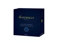 Een Vulpeninkt Waterman 50ml standaard blauw-zwart koop je bij Totaal Kantoor Goeree