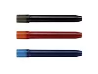 Een Inktpatroon PILOT Begreen Hi-Tecpoint V5/V7 blauw set à 3 stuks koop je bij Kantoorvakhandel van der Heijde