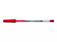 Een Balpen Quantore Stick rood medium koop je bij Goedkope Kantoorbenodigdheden
