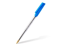 Een Balpen Staedtler Stick 430 blauw medium koop je bij EconOffice