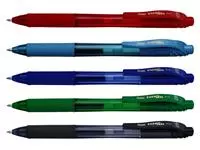 Een Gelschrijver Pentel BL107 Energel-X medium blauw koop je bij EconOffice