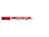 Een Viltstift edding 3000 rond 1.5-3mm rood koop je bij Goedkope Kantoorbenodigdheden