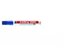 Viltstift edding 3000 rond 1.5-3mm blauw
