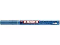 Viltstift Edding 780 lakmarker rond 0.8mm metallic lichtblauw