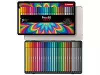 Een Viltstift STABILO Pen 68/30 Arty medium assorti blik à 30 stuks koop je bij Tonerinktshop