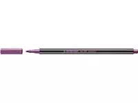 Een Viltstift STABILO Pen 68/856 medium metallic roze koop je bij NiceSupplies.nl