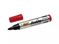 Een Viltstift Bic 2000 ecolutions rond large rood koop je bij Kantoorvakhandel van der Heijde