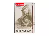 Een Grafietpotlood Bruynzeel Rijksmuseum Rembrandt set á 12 breedtes grijs koop je bij NiceSupplies.nl