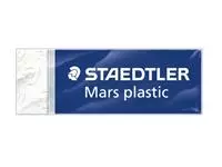 Een Gum Staedtler Mars 52650 65x23x10mm potlood wit koop je bij Van Hoye Kantoor BV