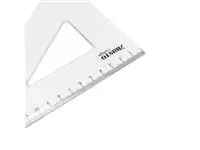 Een Driehoek Aristo 23620 200mm 30/60graden transparant koop je bij EconOffice