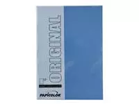 Een Kopieerpapier Papicolor A4 100gr 12vel donkerblauw koop je bij Van Leeuwen Boeken- en kantoorartikelen