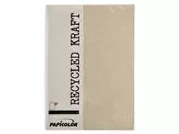 Een Kopieerpapier Papicolor A4 100gr 12vel kraft grijs koop je bij EconOffice