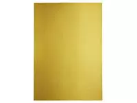 Een Kopieerpapier Papicolor A4 300gr 3vel metallic goud koop je bij Van Leeuwen Boeken- en kantoorartikelen