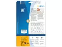 Een Naambadge etiket HERMA 4410 80X50mm wit blauw koop je bij EconOffice