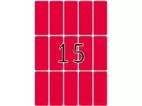 Een Etiket HERMA 2416 20x50mm fluor rood 360stuks koop je bij KantoorProfi België BV