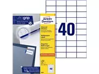 Een Etiket Avery Zweckform 3651 52.5x29.7mm wit 4000stuks koop je bij NiceSupplies.nl