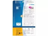 Een Etiket HERMA 8831 25.4x25.4mm mat wit 1650stuks koop je bij EconOffice