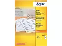 Een Etiket Avery DP004-100 105x149mm wit 400stuks koop je bij Van Hoye Kantoor BV