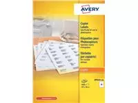 Een Etiket Avery DP010-100 105x58mm wit 1000Stuks koop je bij Van Hoye Kantoor BV