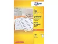 Etiket Avery DP144 105x42mm wit 1400stuks