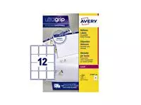 Etiket Avery L7164-100 63.5x72mm wit 1200stuks