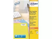 Een Etiket Avery L7656-25 46x11.1mm wit 2100stuks koop je bij Van Hoye Kantoor BV