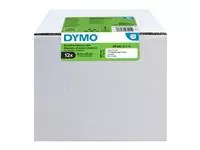 Een Etiket Dymo LabelWriter adressering 28x89mm 12 rollen á 130 stuks wit koop je bij KantoorProfi België BV