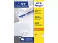 Etiket Avery Zweckform 3678 97x37mm wit 1400 etiketten