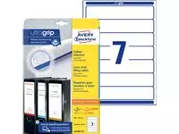 Buy your Rugetiket Avery Zweckform smal 38x192mm zelfklevend wit at QuickOffice BV